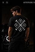 T-shirt empreintes arrière